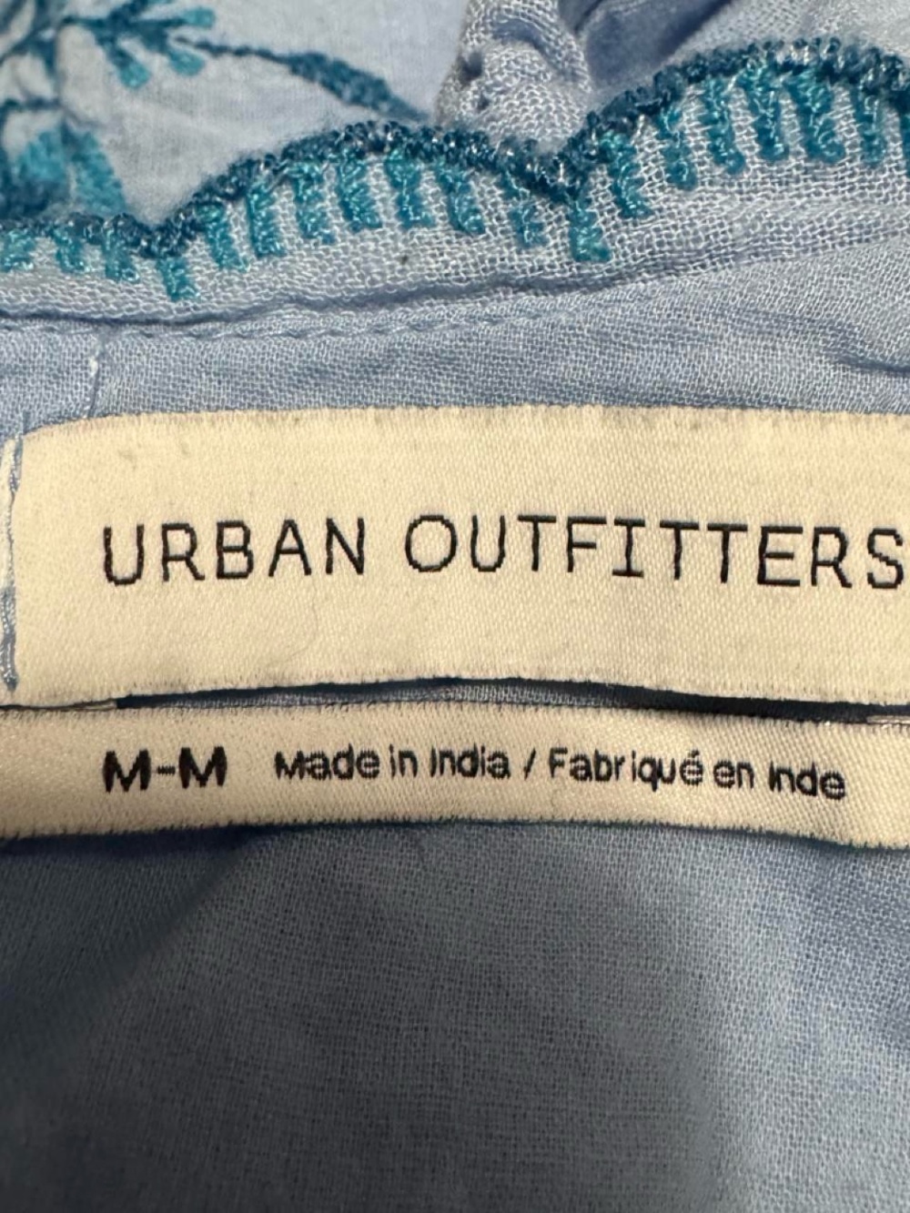 Urban Outfitters Blue Cottage Core Dress - Picture 4 of 4